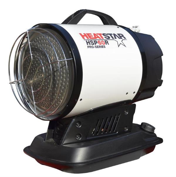 HSP60R HeatStar Radiant Oil Fired 60,000 Btu Heater F105155